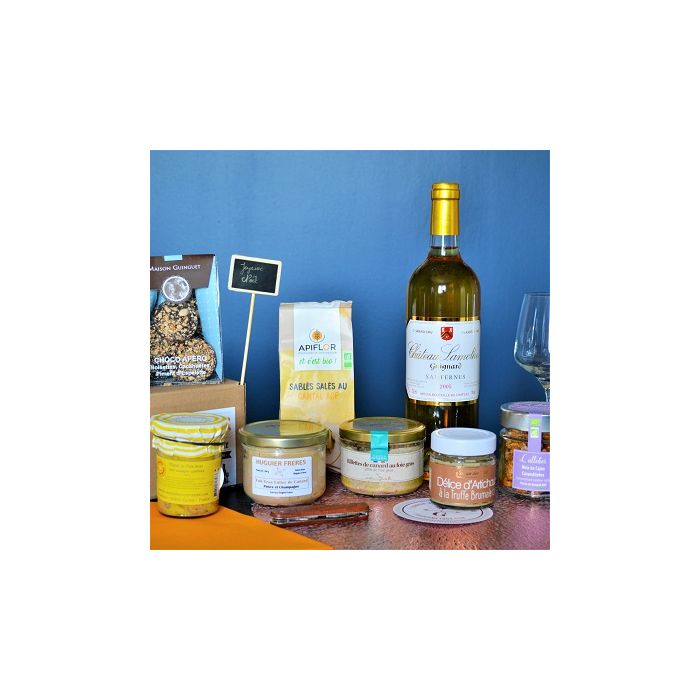 Offrir des cadeaux gourmands à noel : vins, coffrets gourmands, foie  gras sur place des gourmets à petit prix