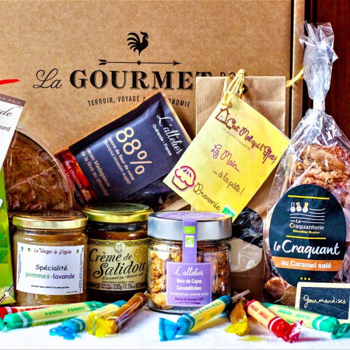 Our delightful French SWEET Gourmet Box for gourmands only